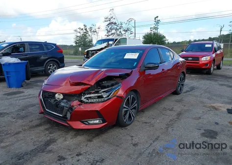 2021 Nissan Sentra Sr Xtronic Cvt from USA, damaged, VIN 3N1AB8DV5MY217304